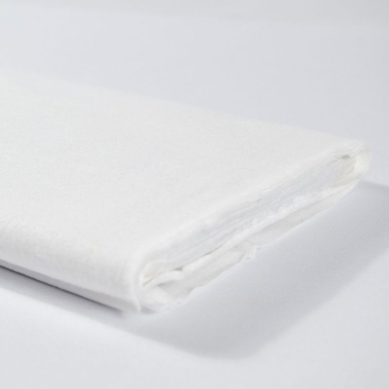 Tela sábana franela 2,50 metros blanca