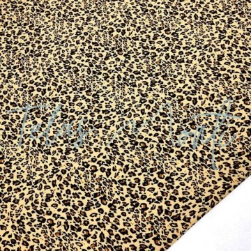 Tela de algodón 100% Hidrófugo leopardo