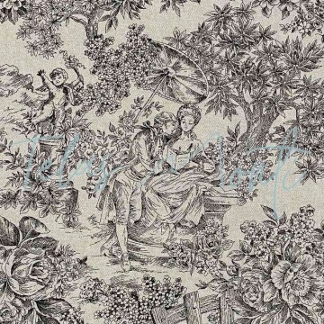 Tela culla estampado Toile de Jouy