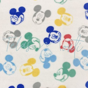 Tela de coralina Mickey Mouse colores