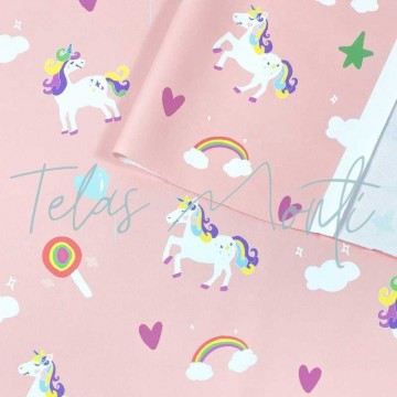 Tela impermeable unicornio