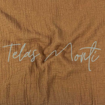 Tela muselina camel