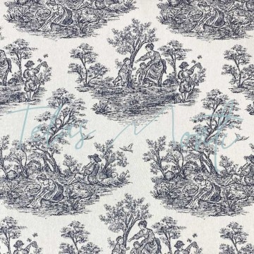 Tela gobelino toile de jouy