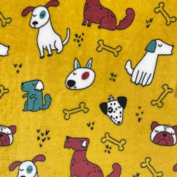 Coralina perros ocre