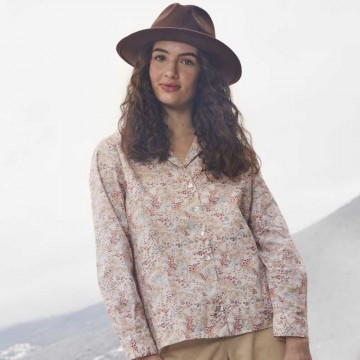 Blusa mujer tela de popelín Utopía